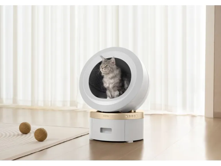 MOVA MeowgicPod LR10 Prime Intelligente Katzentoilette Weiss