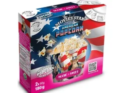 Movies Star Pop Up Box Mikrowellen Popcorn Zucker 2 x 90 g