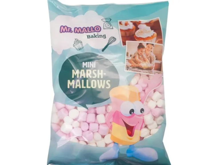 Mr. Mallo Mini-Marshmallows Pink & Weiss 180 g