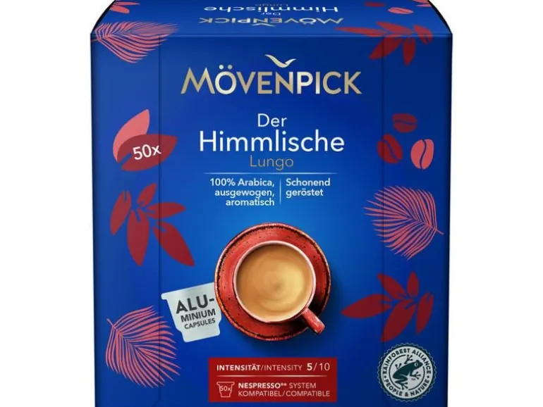 Mövenpick Kaffeekapseln Der Himmlische 50 Stück