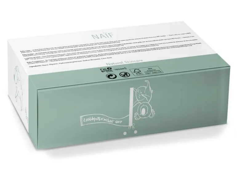 NAÏF Feuchttücher kunststofffrei Giga Pack 16 x 54 Stk.