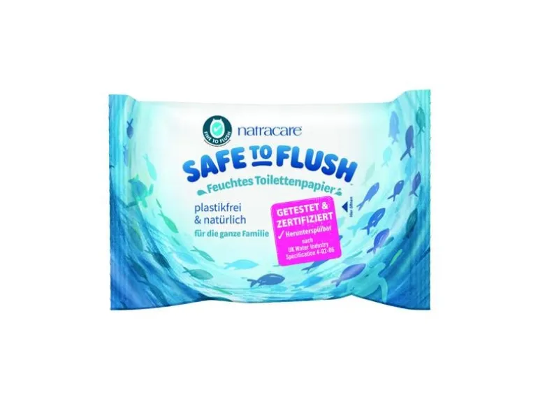 Natracare Feuchttücher Safe to Flush 30 Stück