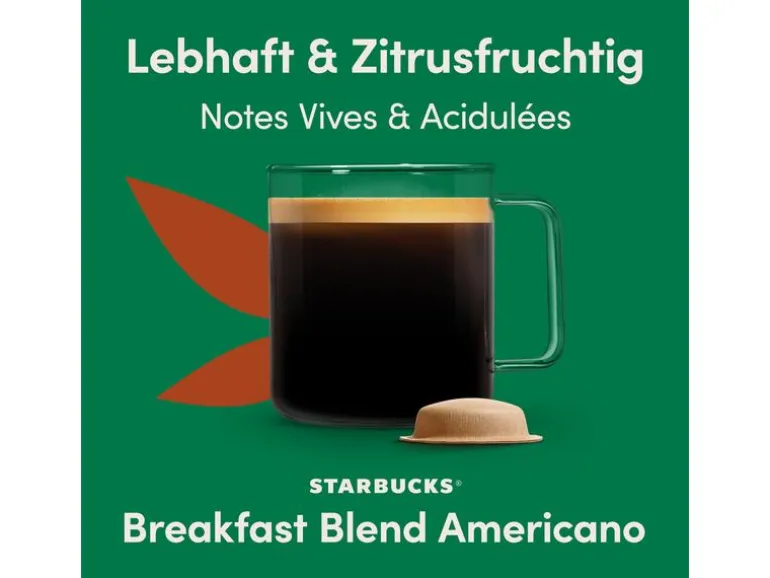 NEO by Nescafé Dolce Gusto Kaffee-Pods Starbucks Breakfast Blend Americano 12 Portionen