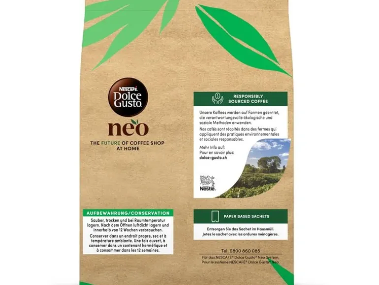NEO by Nescafé Dolce Gusto Sachets Café au Lait 12 Portionen