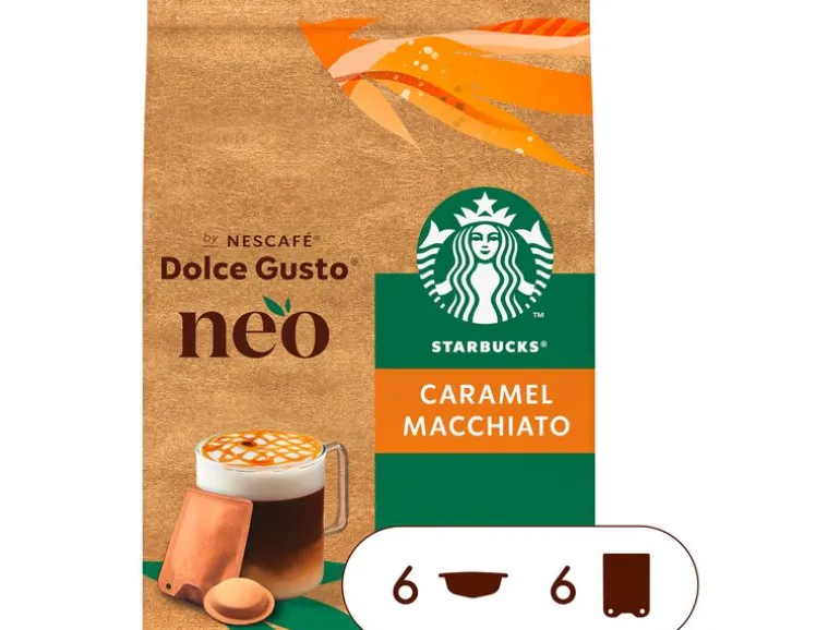 NEO by Nescafé Dolce Gusto Sachets Starbucks Caramel Macchiato 6 Portionen