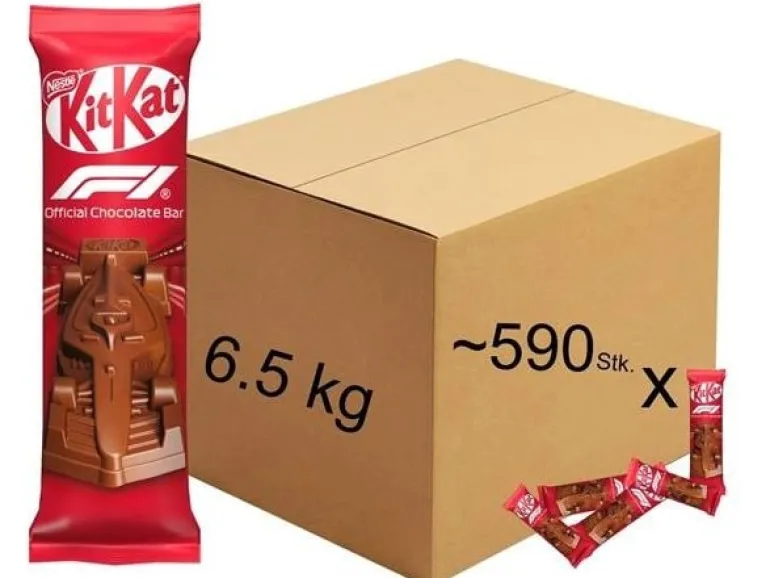 Nestlé Snacks Riegel Kit Kat Icon cars F1 Bulk 6500 g