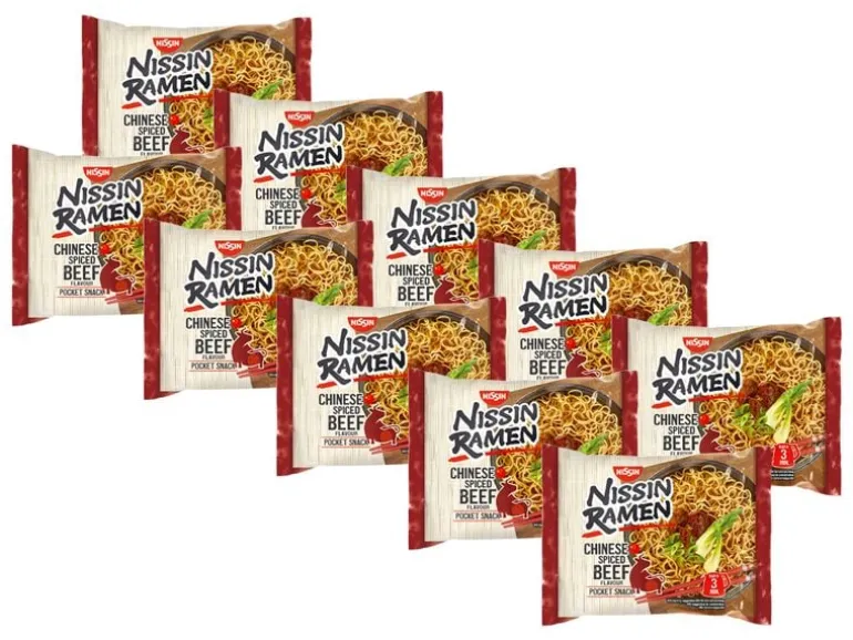 Nissin Food Ramen China Beef 10x 67 g