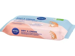 NIVEA BABY Feuchttücher Soft and Cream 4 x 57 Stück