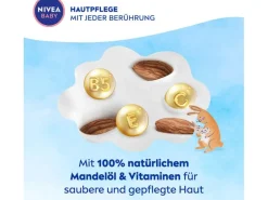NIVEA BABY Feuchttücher Soft and Cream 4 x 57 Stück