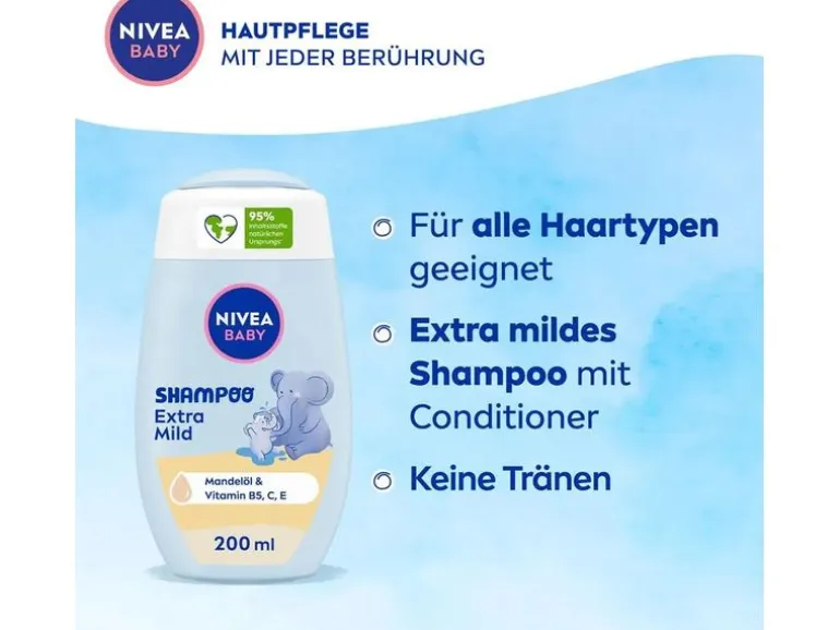 NIVEA BABY Shampoo Extra Mild 200 ml