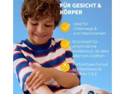 NIVEA SUN Sonnencreme Kids Daily UV Sensitiv LSF 50+ 100 ml