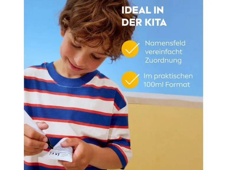 NIVEA SUN Sonnencreme Kids Daily UV Sensitiv LSF 50+ 100 ml