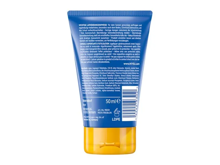 NIVEA SUN Sonnenmilch Sun Protect & Moisture To Go LSF 30 Mini 50 ml