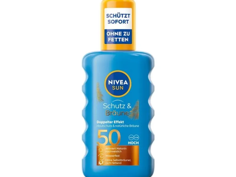 NIVEA SUN Sonnenspray Schutz und Bräune LSF 50 200 ml