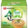 Nongshim Soon Veggie Noodle Soup 5 x 112 g