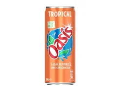 Oasis Tropical Can 6 x 0.33 l