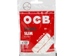 OCB Zigarettenfilter Long Slim Filter 6 mm Beutel à 100 Stk.