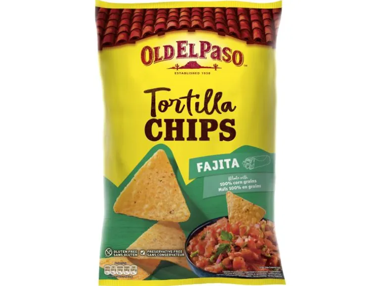 Old El Paso Tortilla Chips Fajita 185 g