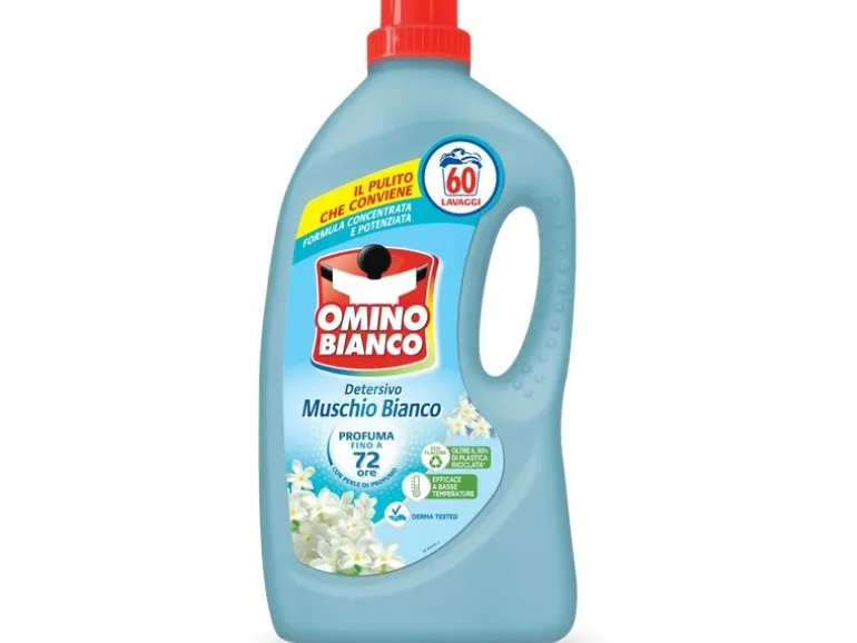 Omino Bianco Flüssigwaschmittel Muschio Bianco 2.4 l
