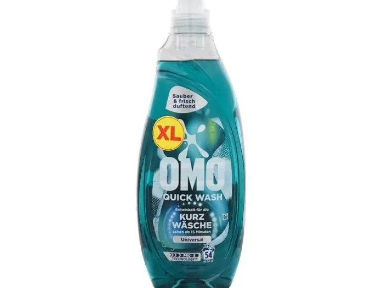 Omo Flüssigwaschmittel Quick Wash Universal 2.16 l