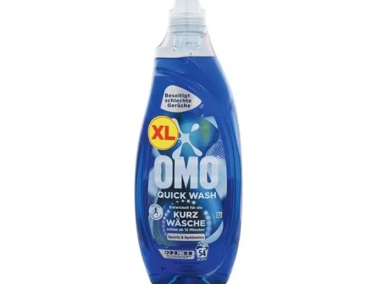 Omo Flüssigwaschmittel Quick Wash Sports & Synthetics 2.16 l
