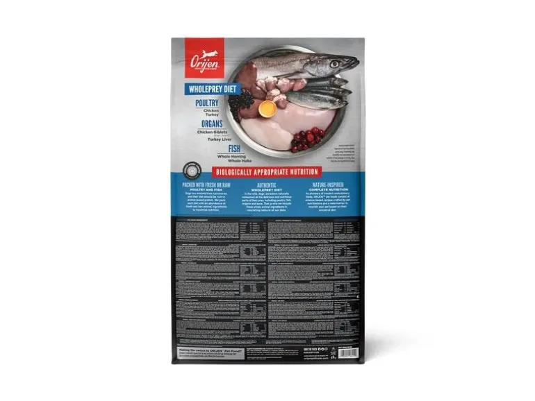 Orijen Trockenfutter Dog Original mit Geflügel & Fisch, 11.4 kg