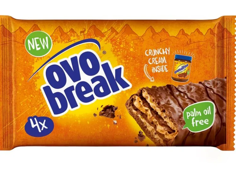 Ovomaltine Schokoladenriegel Ovo Break Waffelriegel 156 g