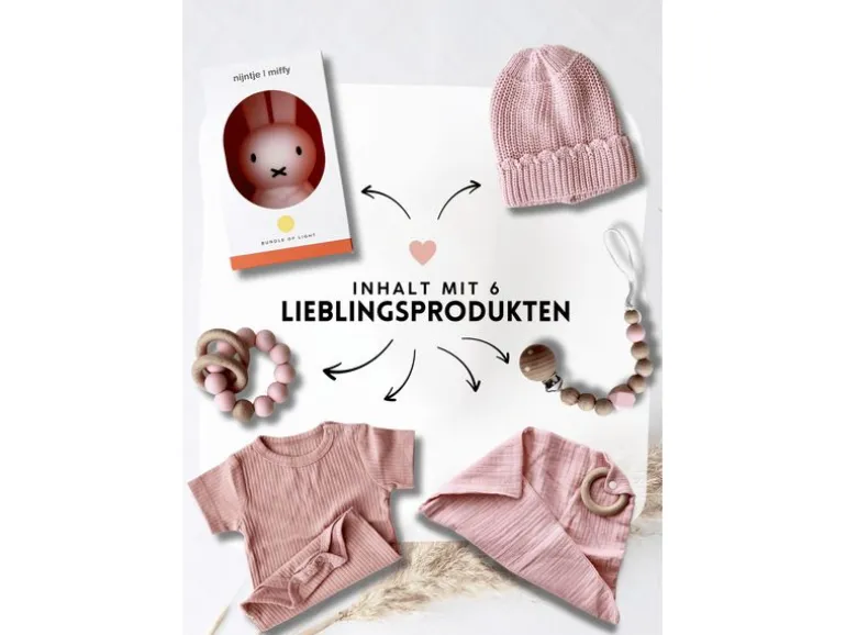 Oykami Baby Geschenkbox «Ascona» Miffy Rosa