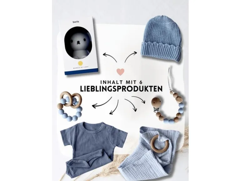 Oykami Baby Geschenkbox «Ascona» Boris Blau