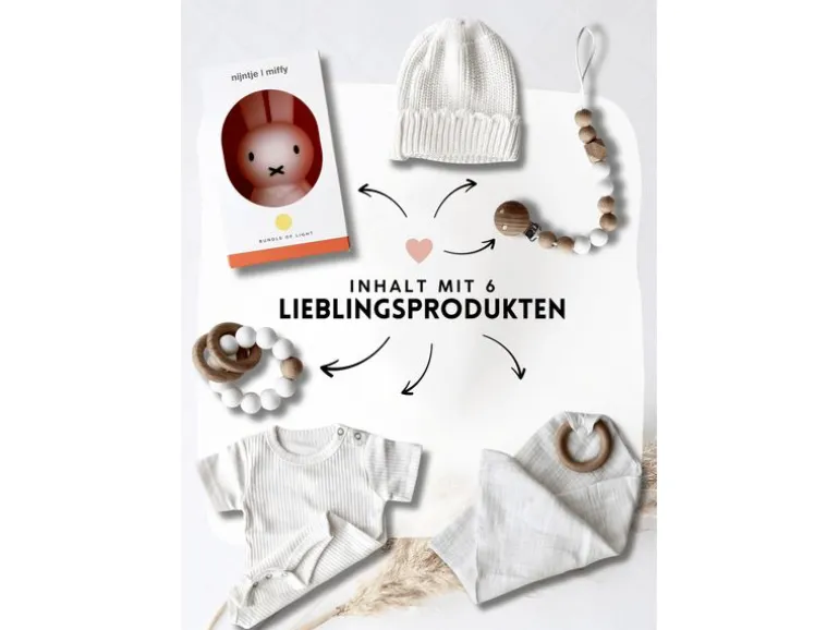Oykami Baby Geschenkbox «Ascona» Miffy Weiss