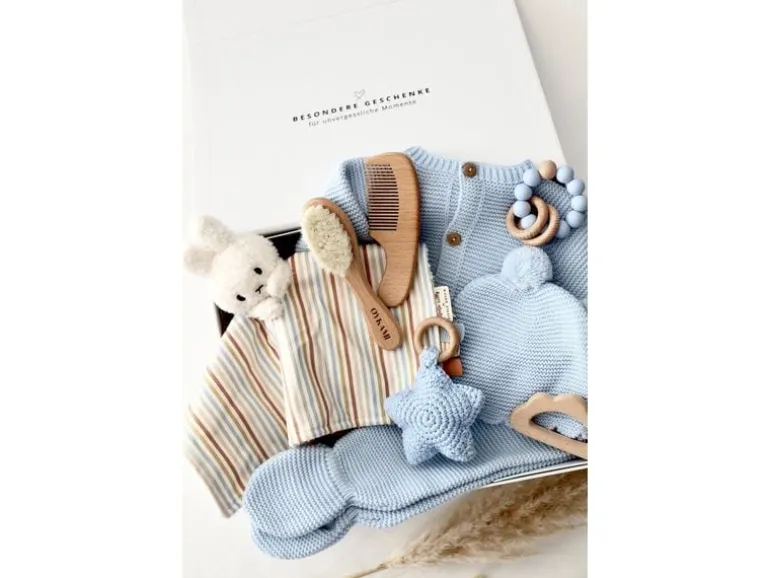 Oykami Geschenkset Babybox Siena Blau