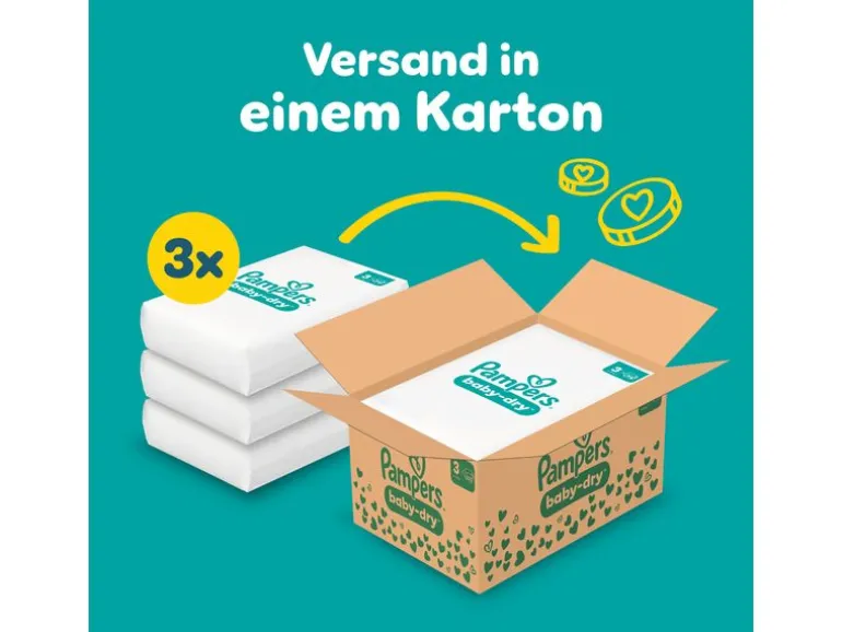 Pampers Windeln Baby Dry Midi Grösse 3