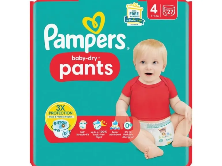 Pampers Windeln Baby Dry Nappy Pants Grösse 4