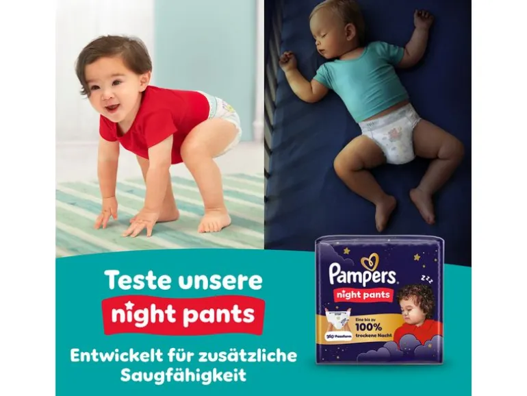 Pampers Windeln Baby Dry Pants Extra Large Grösse 6