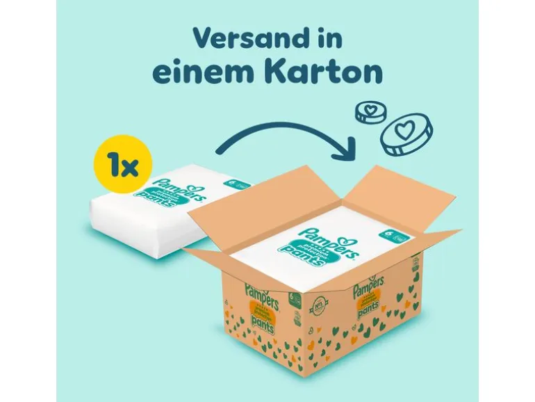 Pampers Windeln Premium Protection Pants Extra Large Grösse 6