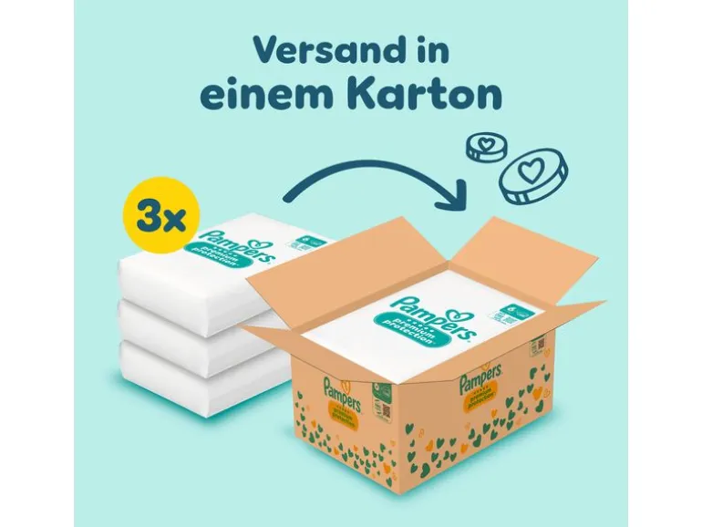 Pampers Windeln Premium Protection + Cocon Töpfchen Grösse 6