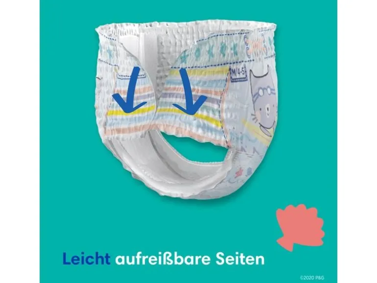 Pampers Windeln Splashers Tragepack Grösse 5-6, 10 Stück
