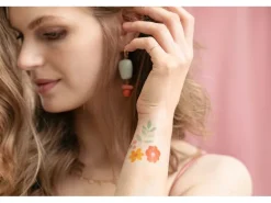 Partydeco Tattoo Set Blumen