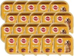 Pedigree Nassfutter Adult mit Truthahn & Huhn, 20 x 300 g
