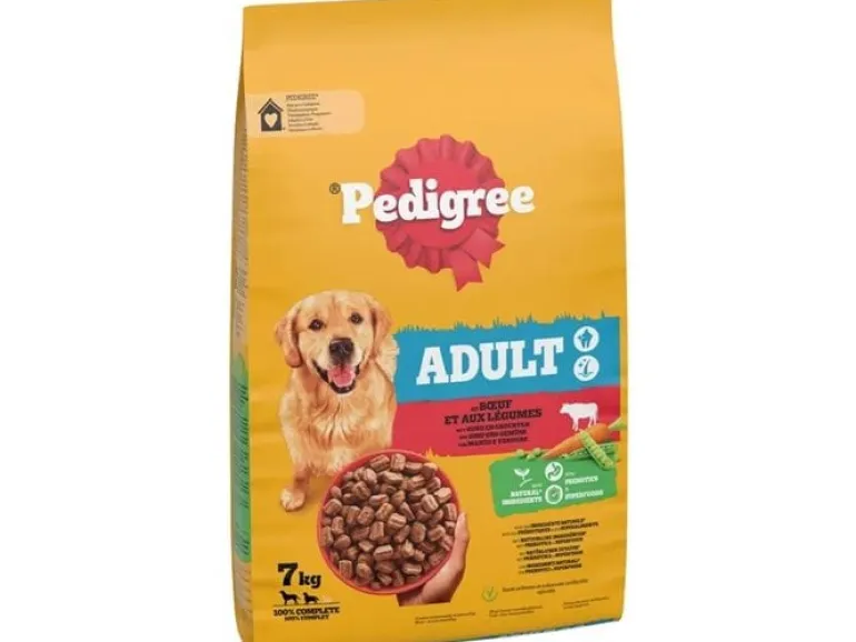 Pedigree Trockenfutter Adult M/L Rind und Gemüse, 7 kg