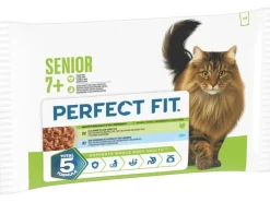 Perfect Fit Nassfutter Senior 7+ Truthahn und Fisch 4 x 85g
