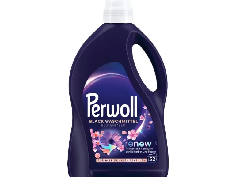 Perwoll Flüssigwaschmittel Black Blütenmeer 2.6 l