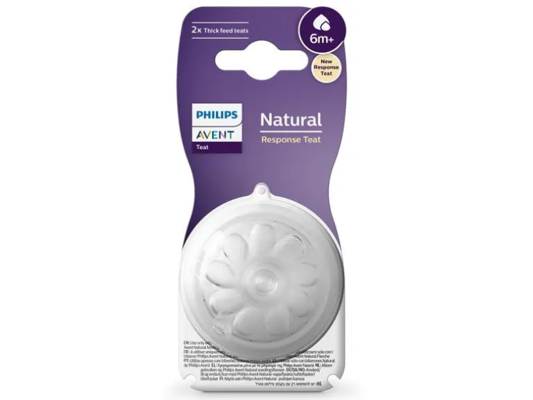 PHILIPS AVENT Trinksauger Natural Response 6m+ Stufe 6