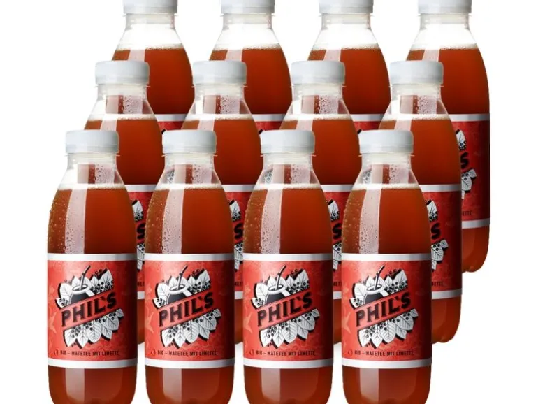 Phil's Bio Matetee mit Sizilianischer Limette 12 Stück x 0.5 l
