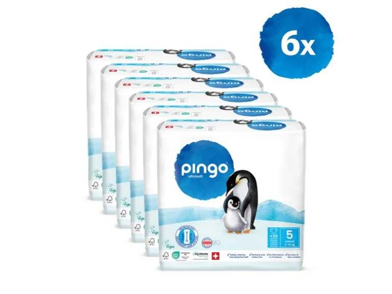 Pingo Ökowindeln Grösse 5, Junior