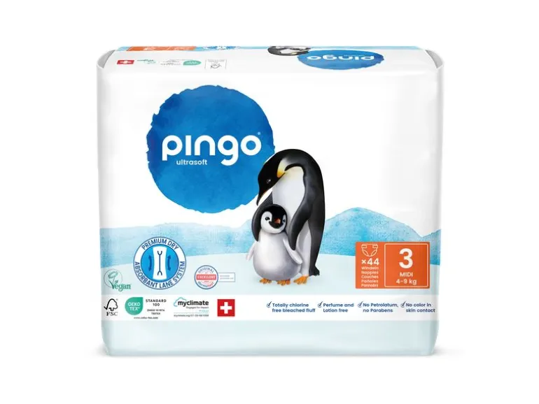 Pingo Ökowindeln Grösse 3, Midi