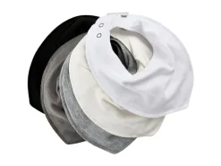 pippi Dreieckstuch Bandana Lätzchen 5er-Set White