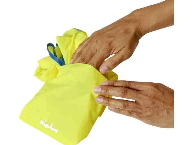 Playshoes Regenponcho faltbar Gr. S, Neongelb