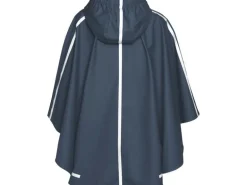 Playshoes Regenponcho langer Rücken Marine Gr. 128