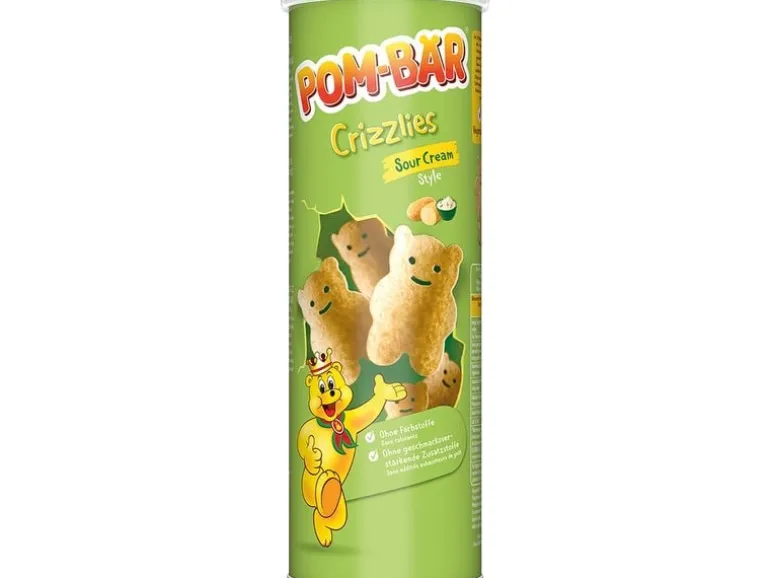 Pom-Bär Chips Crizzlies Sour Cream, 150 g